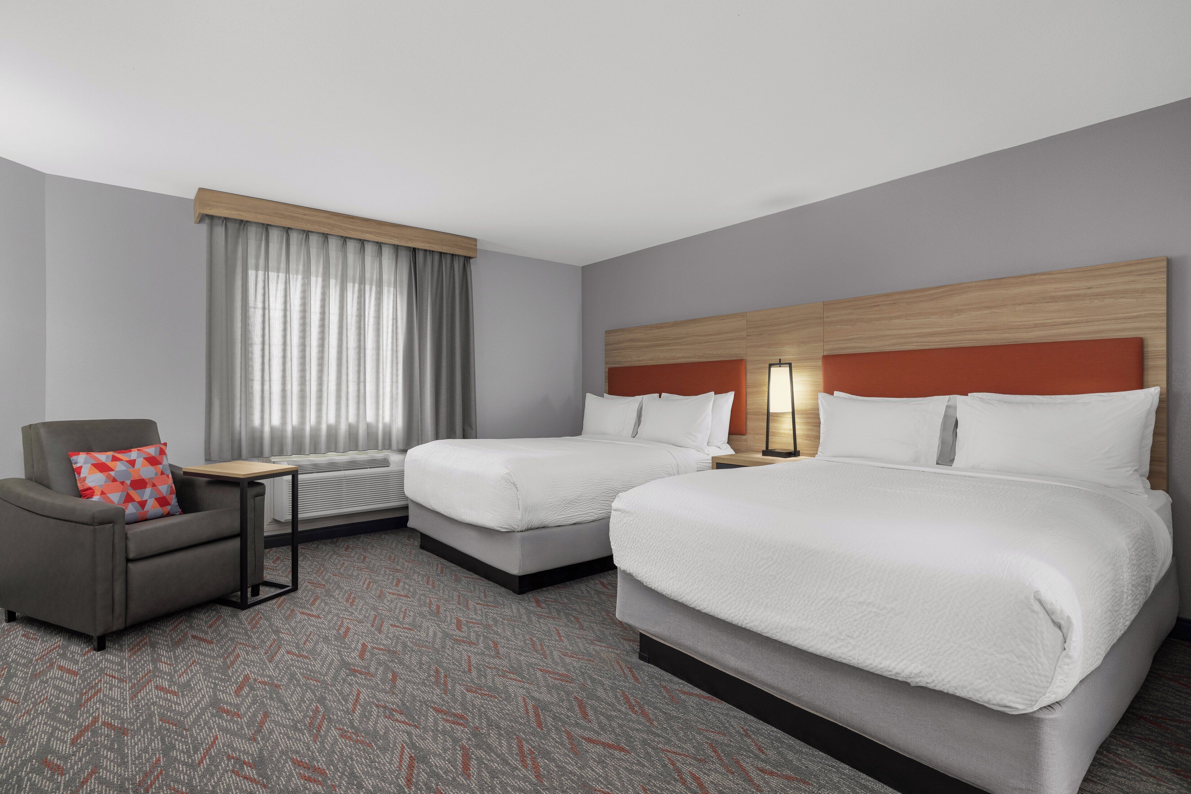 studio suite, 2 queen beds | 1 bedroom, desk, blackout curtains, iron/ironing board