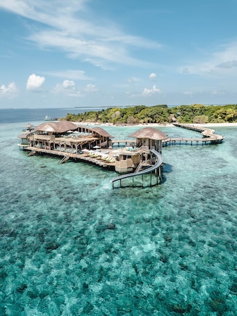Vista spiaggia/mare. Soneva Fushi