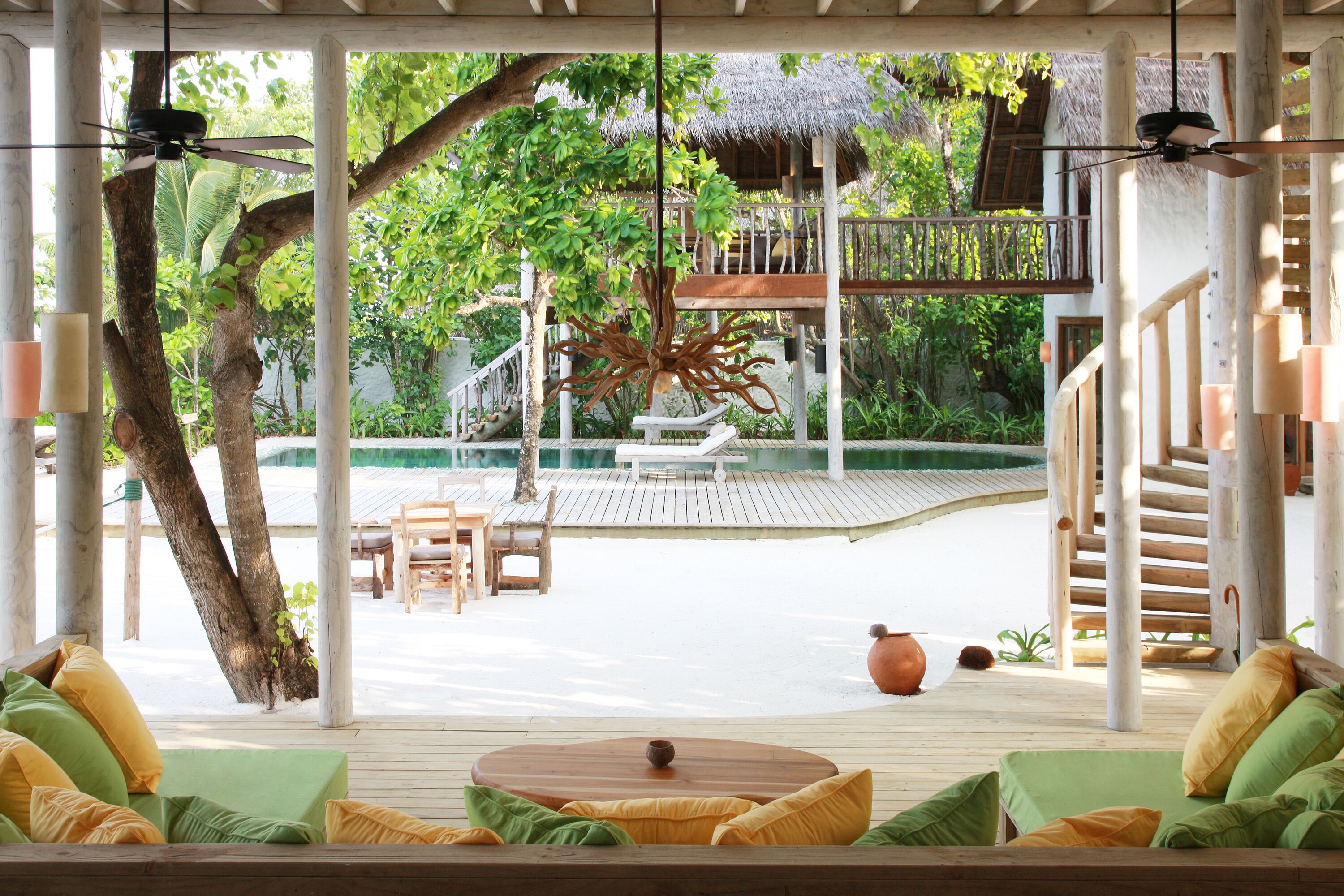 Villa, 3 Bedrooms, Pool Access (Sunrise Retreat, 2) | Egyptian cotton sheets, premium bedding, down comforters, minibar