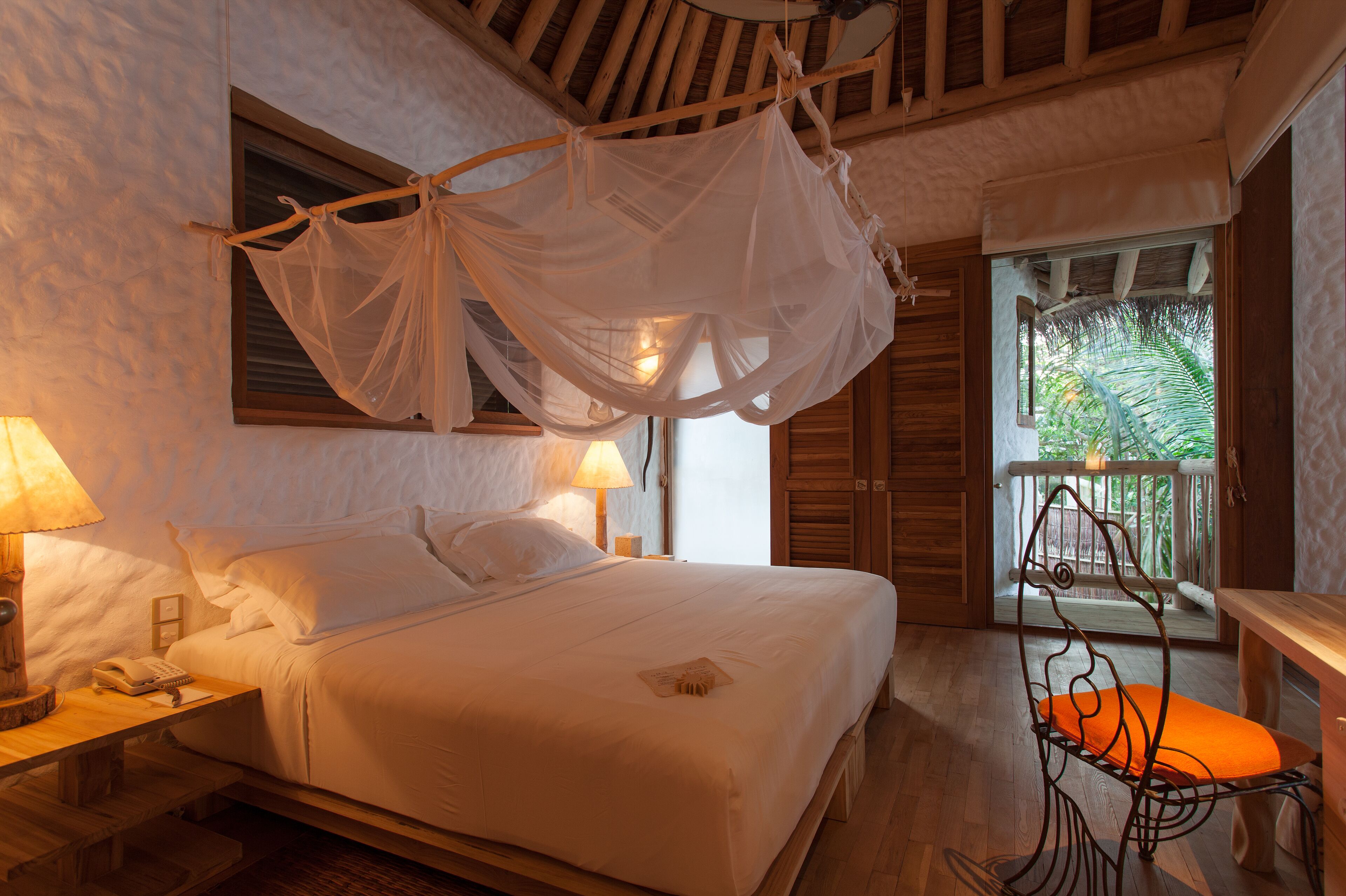 Crusoe Suite with Pool | Egyptian cotton sheets, premium bedding, down comforters, minibar