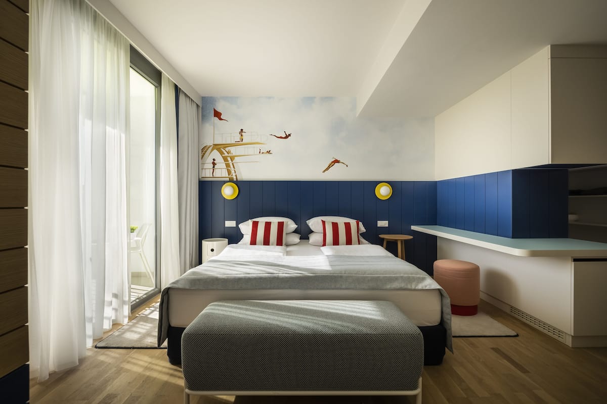 2 slaapkamers, een minibar, een kluis op de kamer