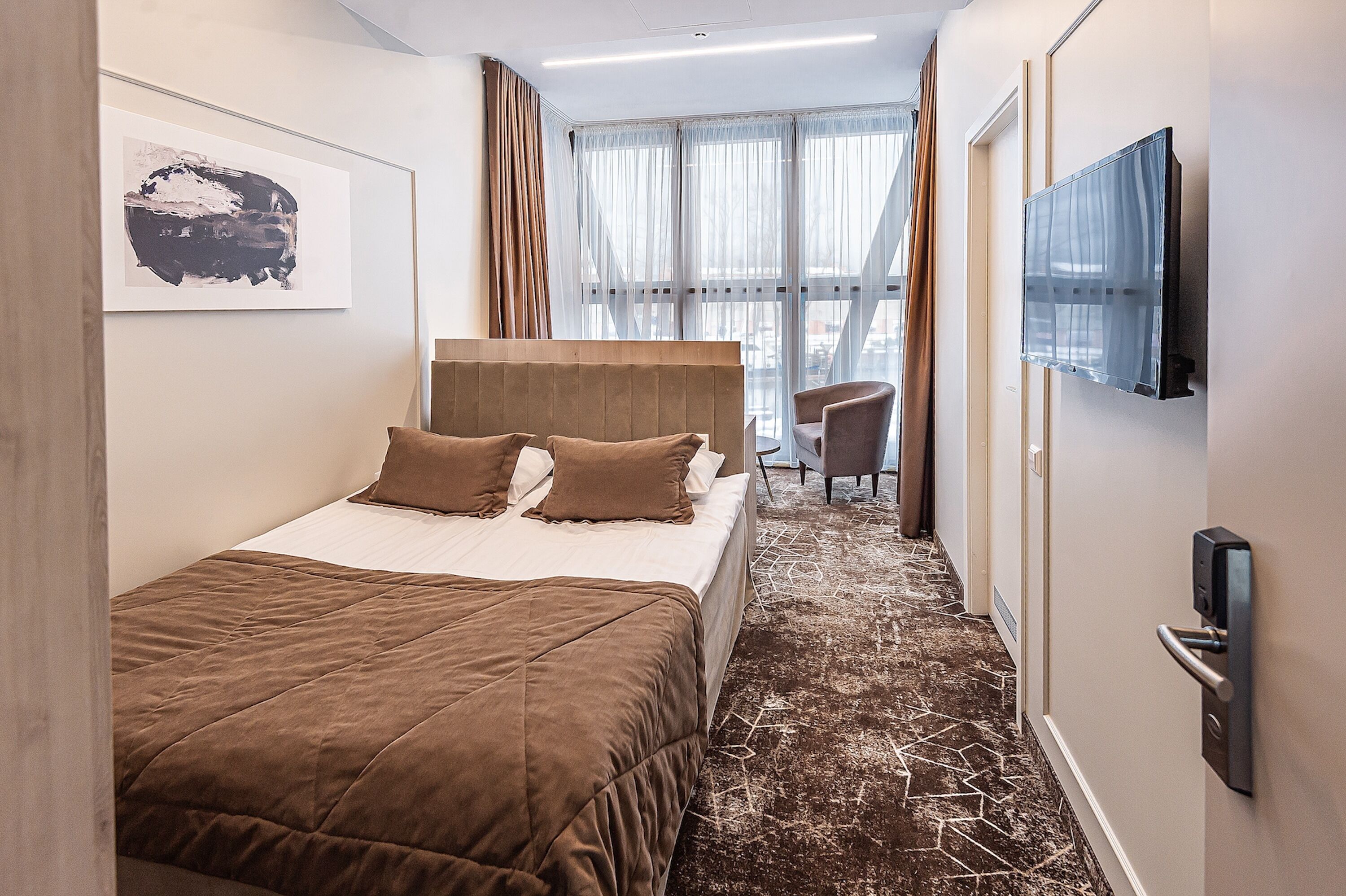 Phòng đôi hoặc 2 giường đơn Tiêu chuẩn | Bàn, bàn ủi/dụng cụ ủi quần áo, nôi/giường cho trẻ sơ sinh (phụ phí) 