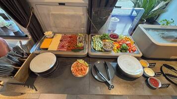 Daily continental breakfast for a fee