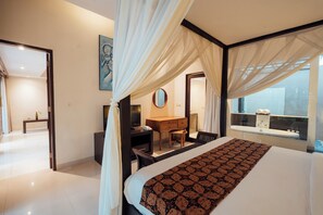 Villa, 3 Bedrooms, Private Pool | 1 bedroom, minibar, in-room safe, desk