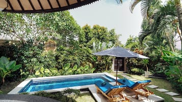 Villa, 2 Bedrooms, Private Pool | Garden view