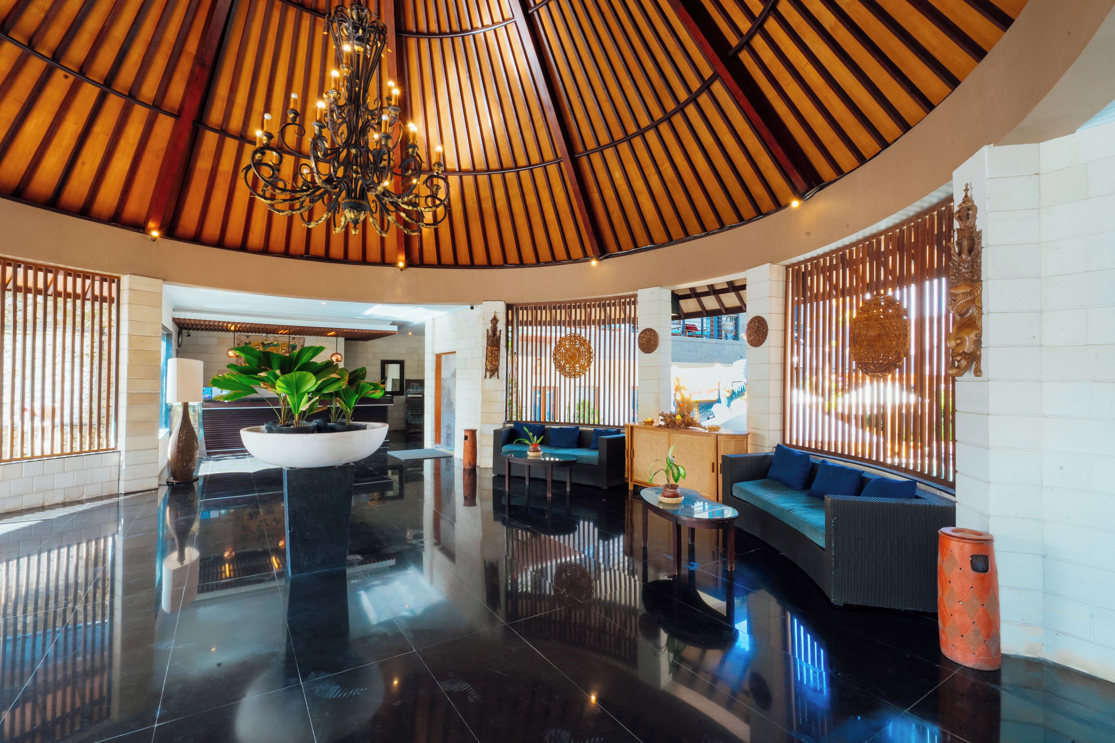Lobby sitting area