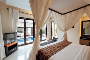Villa, 3 Bedrooms, Private Pool | 1 bedroom, minibar, in-room safe, desk
