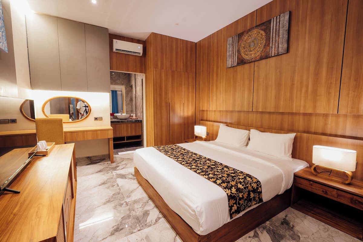 1 bedroom, minibar, in-room safe, desk