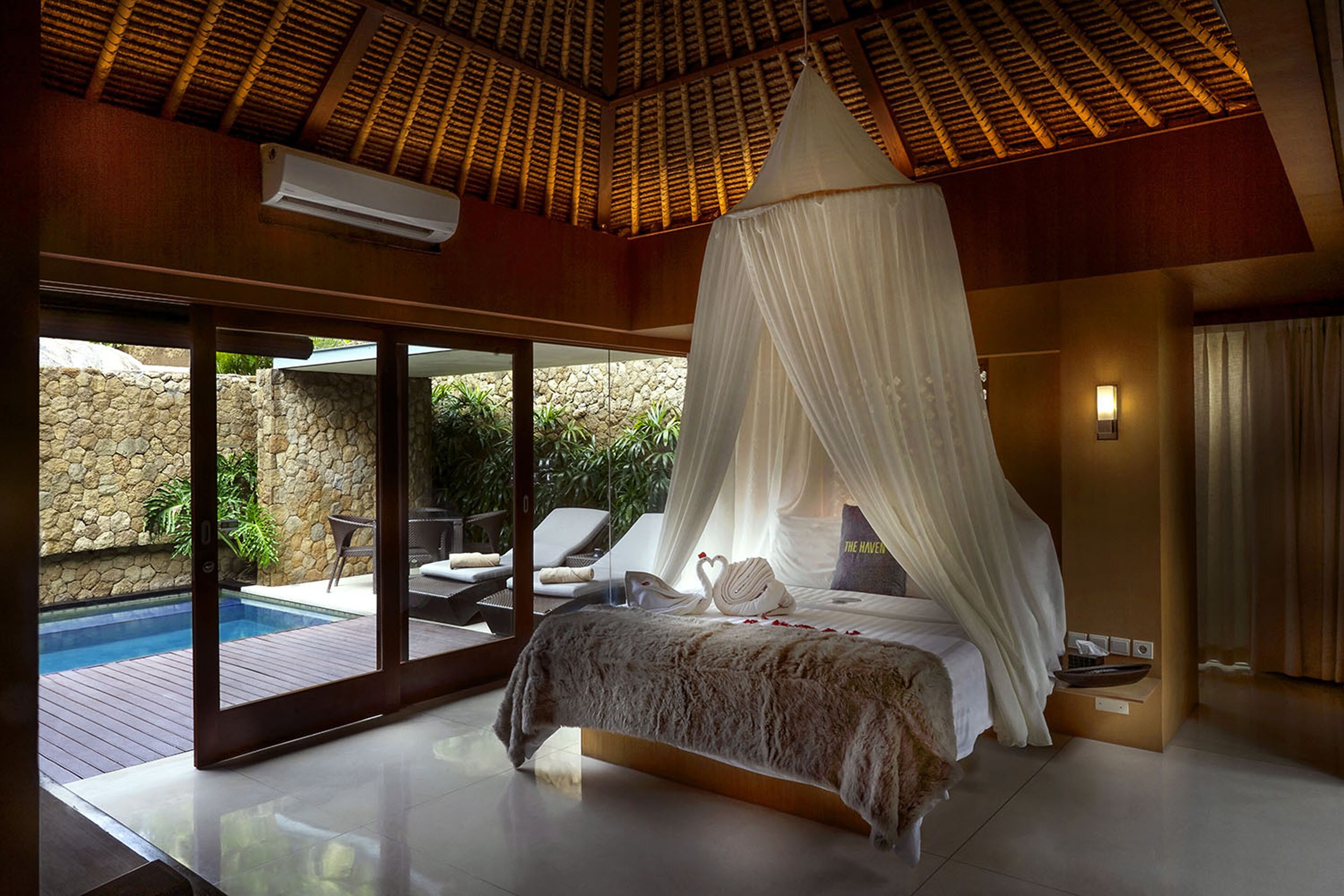 1 Bed Room Villa with Private Pool | In-room safe, free cots/infant beds, free WiFi, bed sheets