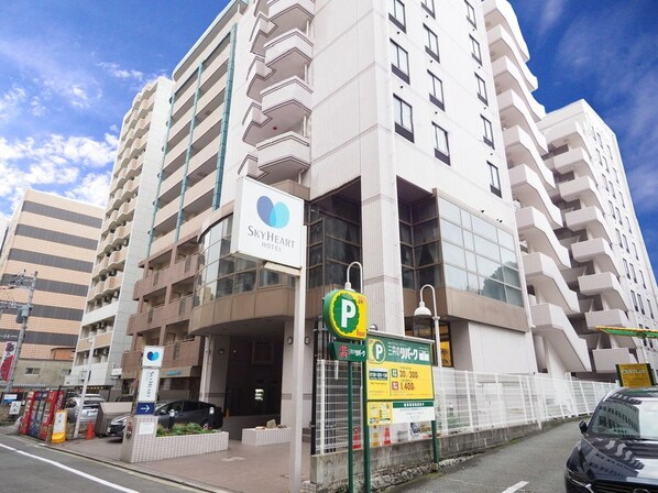 Façade de l’hébergement 