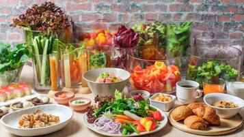 Desayuno estilo bufé