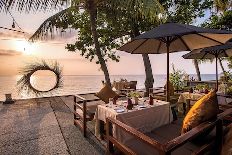Breakfast, lunch and dinner served. Nugraha Lovina Seaview Resort & Spa