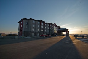 Front of property – evening/night