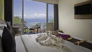 Deluxe Double Room, Ocean View | Pemandangan dari bilik