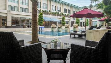 Business suite | Uitzicht vanaf balkon