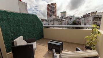 Deluxe-Zimmer, 1 King-Bett, Whirlpool | Terrasse/Patio