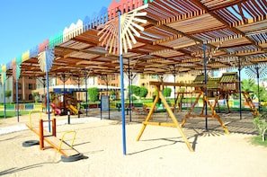 Lekområde för barn utomhus