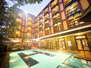 Utsikt fra overnattingsstedet