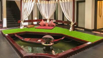 Sala de estar en el lobby