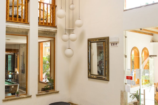 Interior entrance