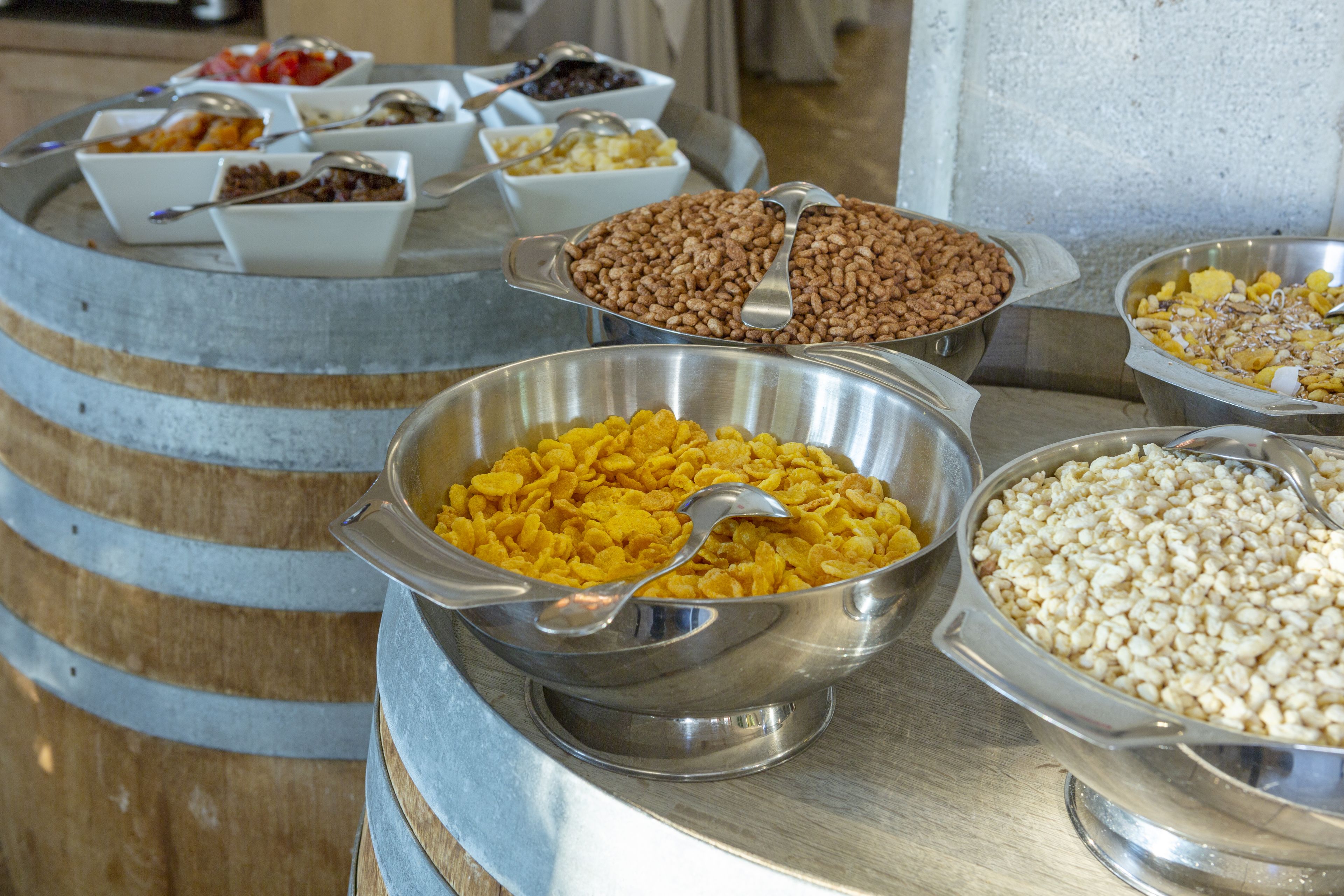 Desayuno estilo bufé