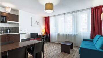 Apartment, 1 Schlafzimmer | Wohnbereich