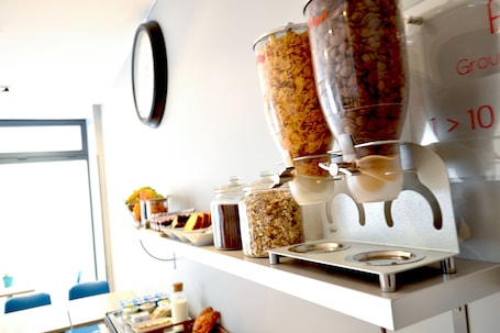 Daily buffet breakfast (EUR 11 per person)