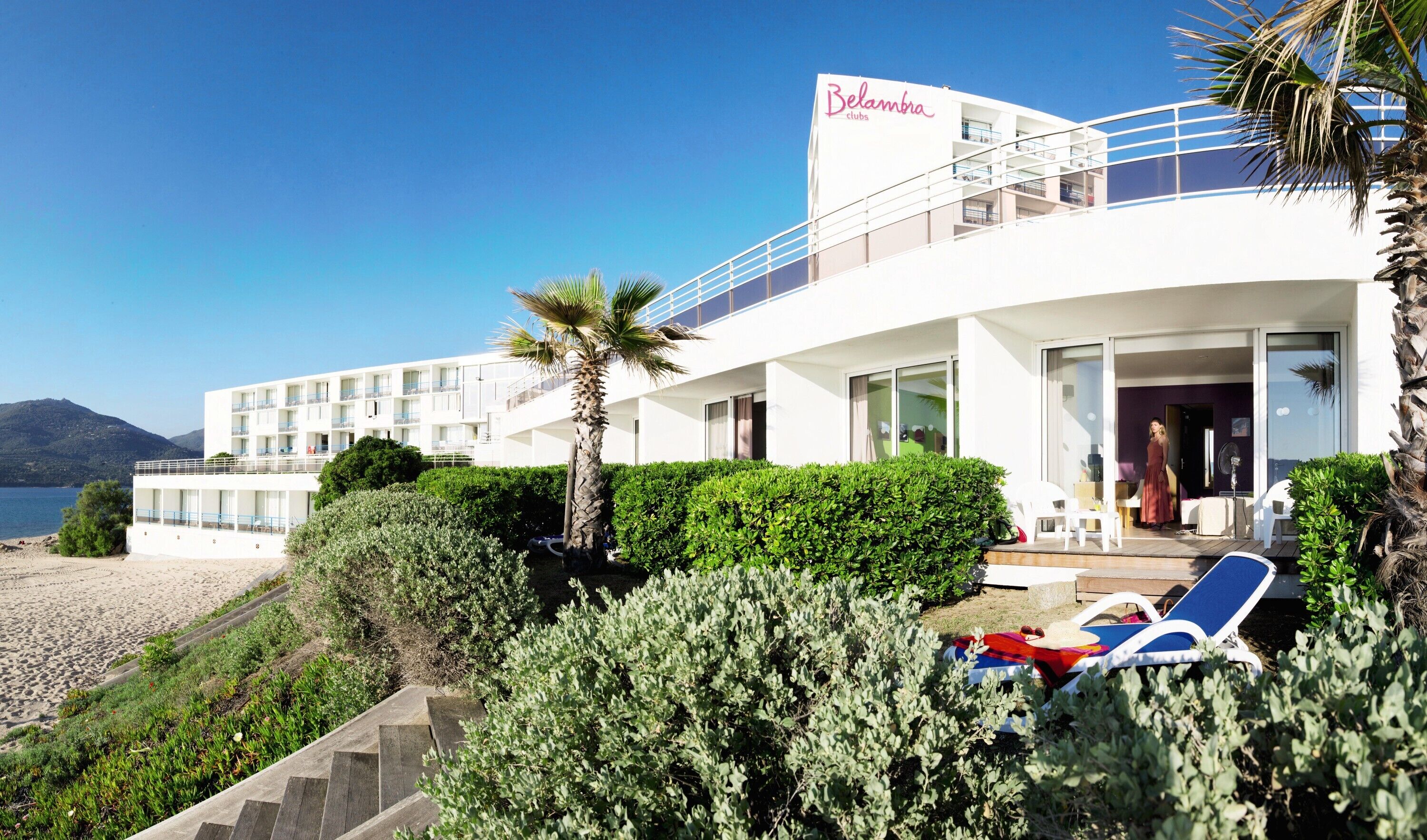 Facciata della struttura