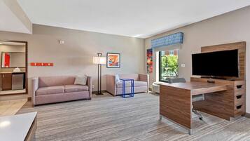 Estúdio, acessível, para não fumantes | Escrivaninha, espaço de trabalho para notebook