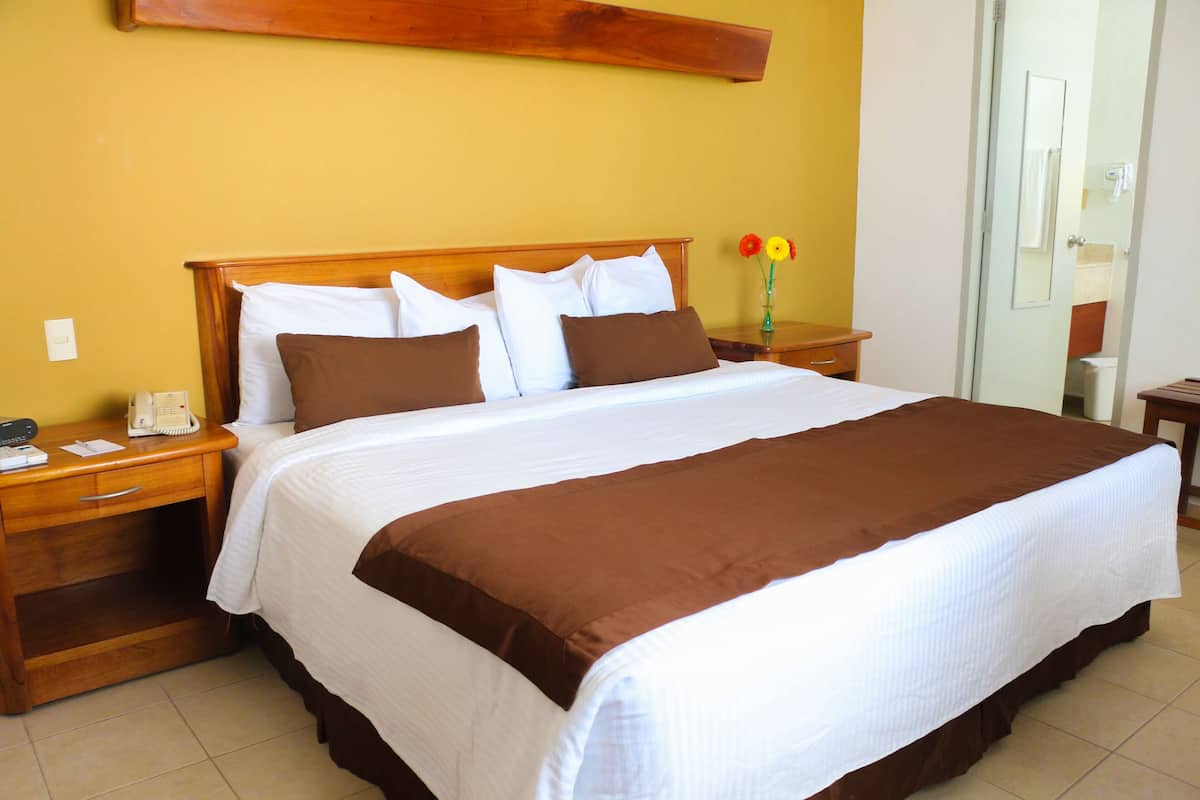 Standard Room, 1 King Bed, Non Smoking | In-room safe, desk, blackout drapes, iron/ironing board