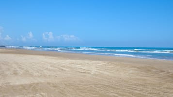 Vlak bij het strand