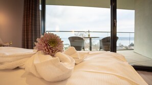 Panorama-suite | Allergivenligt sengetøj, gratis produkter i minibaren