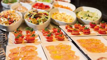 Tägliches inbegriffenes Frühstücksbuffet