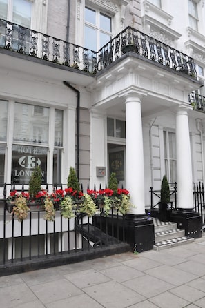 Façade de l’hébergement