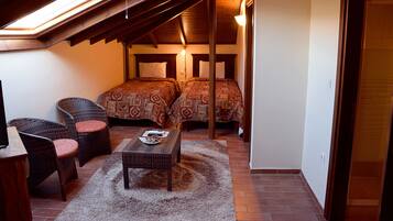 Premium bedding, down duvets, minibar, in-room safe