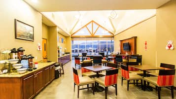 Free buffet breakfast