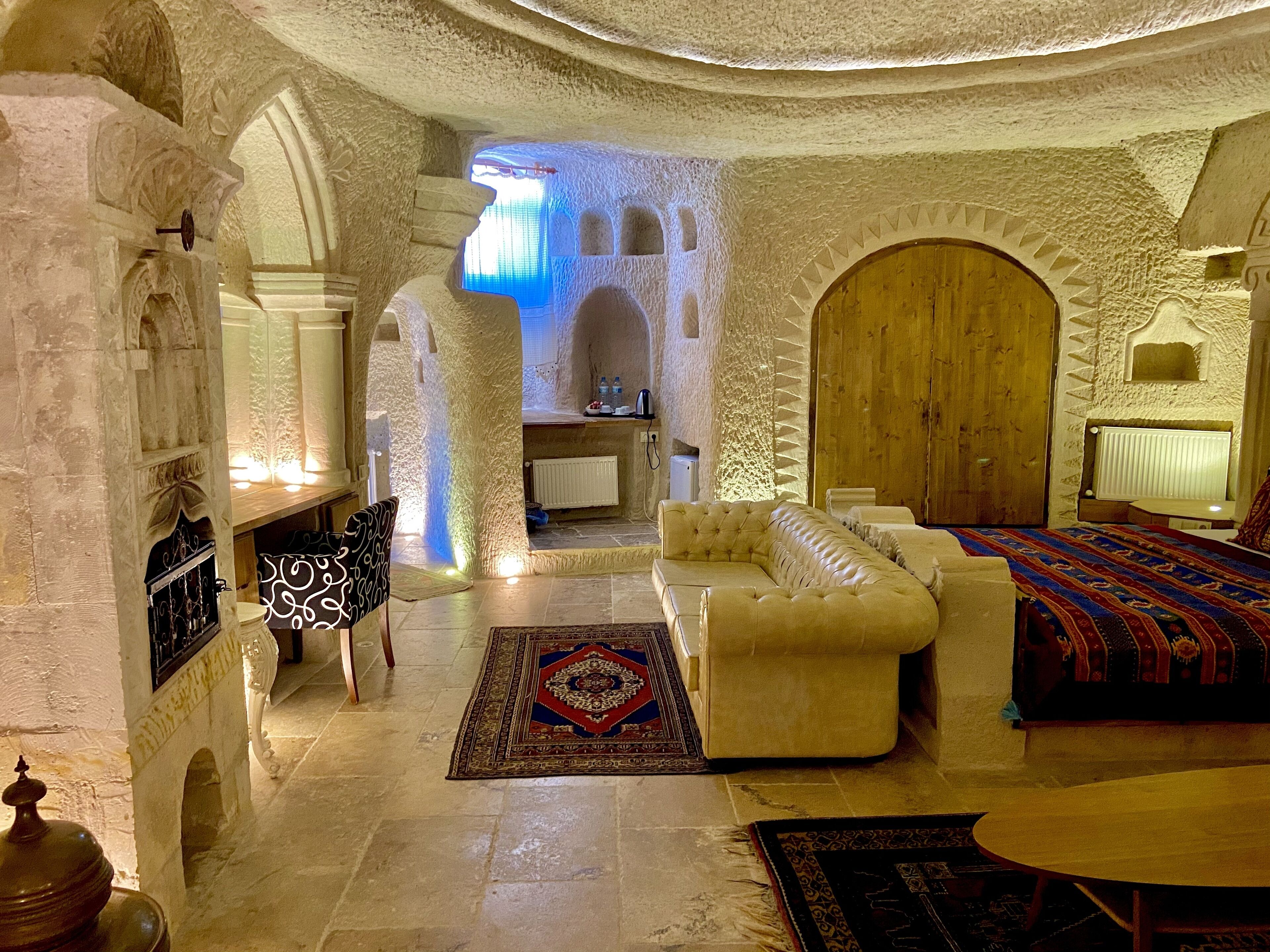 King Cave Suite wih Spa Bath - 19 | Frette Italian sheets, premium bedding, down duvets, Select Comfort beds