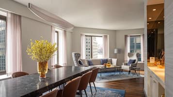 Premium Suite (Centric, Large Suite) | Premium bedding, down comforters, pillowtop beds, in-room safe