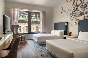 1 bedroom, premium bedding, down comforters, pillowtop beds