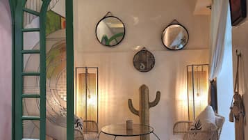 Sala de estar en el lobby