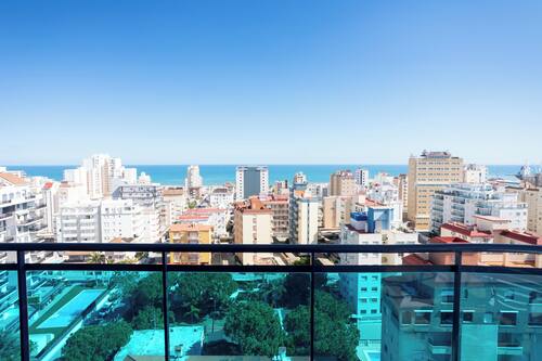 Quarto casal, vista para o mar | Vista para praia/oceano