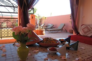 Terrace/patio - Riad Suliman (Marrakech)