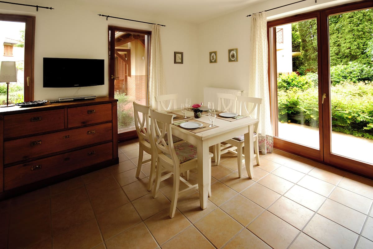 Apartamento familiar | Colchones Select Comfort, caja fuerte, escritorio