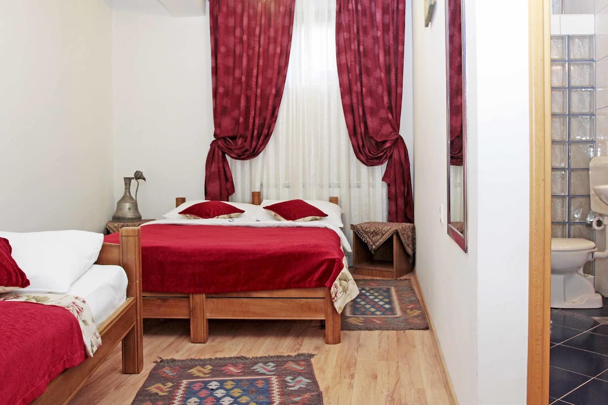 In-room safe, desk, blackout curtains, free cots/infant beds
