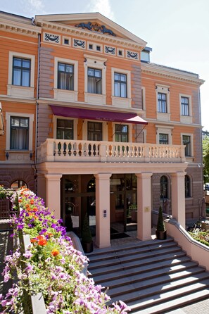 Fassade der Unterkunft