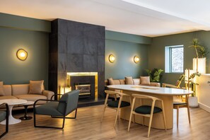 Zona de estar del vestíbulo