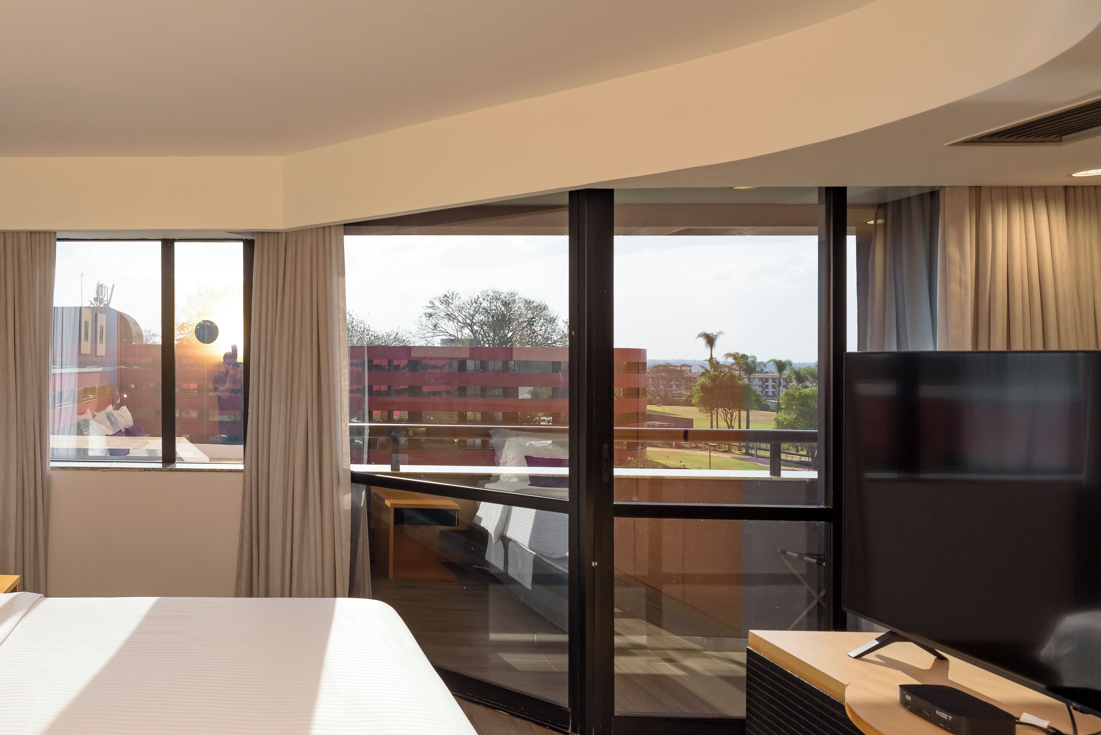 Minibar, in-room safe, desk, laptop workspace