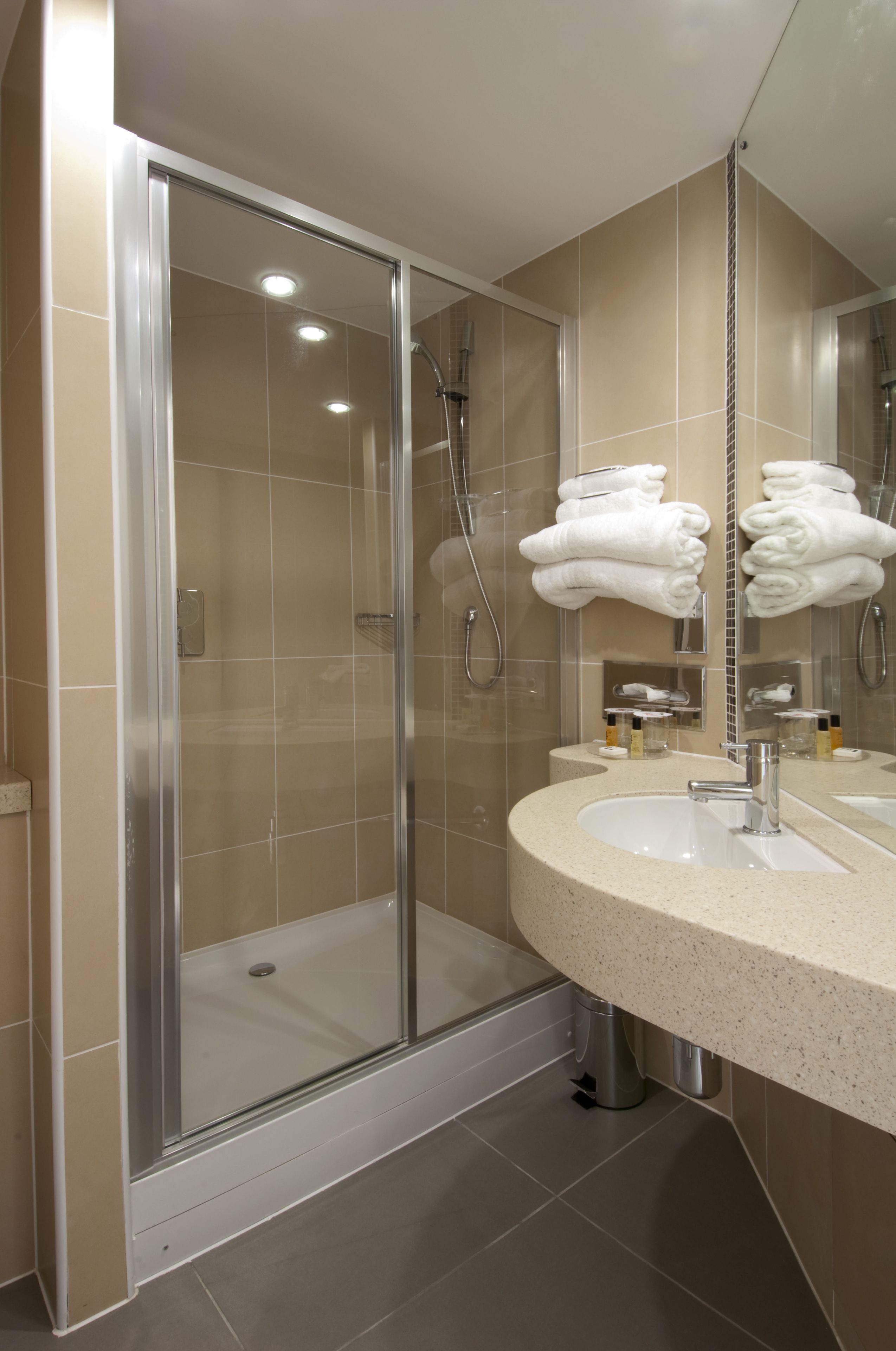 free toiletries, hair dryer, bathrobes, slippers