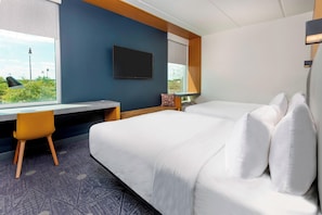 Down comforters, in-room safe, desk, iron/ironing board
