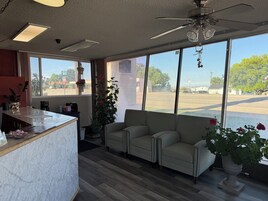 Sala de estar en el lobby